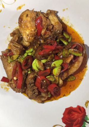 Foto resep Sambal goreng ayam pete indofood