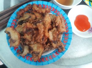 Hình của món Cá rán tẩm bột chiên giòn.