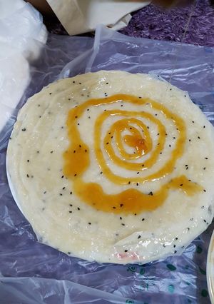 صورة لوصفة رقاق (شطِف) طبق يمني