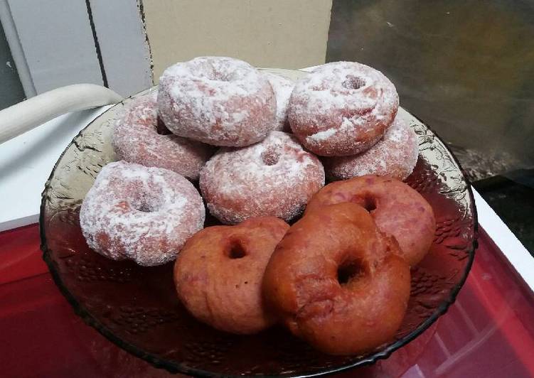 Donat Ubi Jalar (cocok untuk pemula)