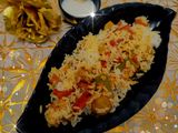 प्रोटिनयुक्त हेल्दी सोया व्हेजि बिर्याणी (Soya Veg Biryani Recipe In Marathi)