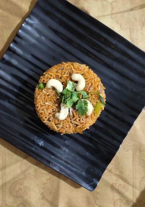A picture of Veg pulao.