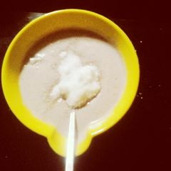 A picture of Kunun gyada with tamba.