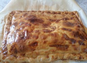 Foto principal de Empanada gallega de masa casera fácil y rápida