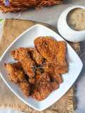 ✨Chicken Schnitzel Pedas With Mushroom Sauce✨