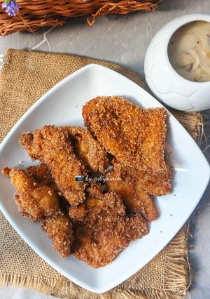 Foto resep ✨Chicken Schnitzel Pedas With Mushroom Sauce✨
