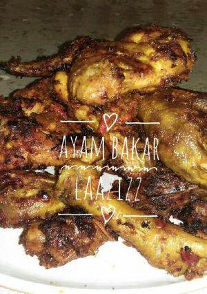 Foto resep Ayam bakar Laazizz pedas manis