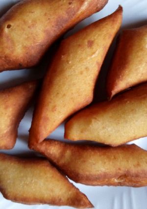 A picture of Banana mandazi.