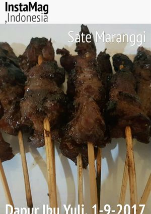 Foto resep Sate Maranggi