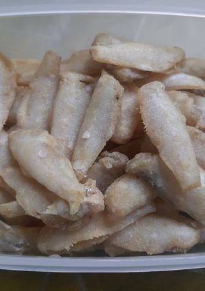 Foto resep Teri goreng tepung