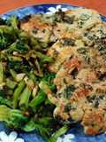Pollo (Cilantro Lime) con Brócoli picosito