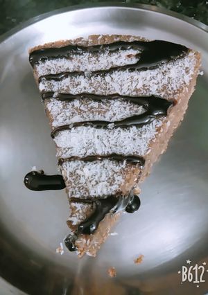 A picture of Eggless Choco Milk cake.