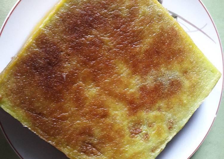 Lapis pandan putih telur