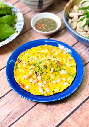 Hình của món Tôm Chiên Trứng.