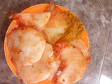 Flour coated fried yam