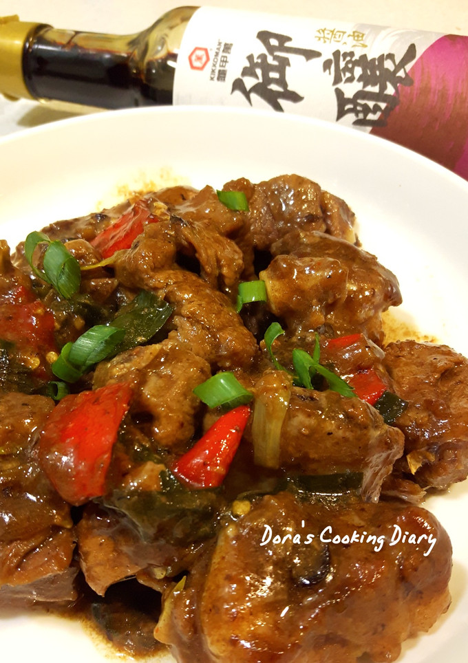 【御釀滷煮入味】龜甲萬御釀醬油-- 豆豉醬燒排骨 的食譜成品照片