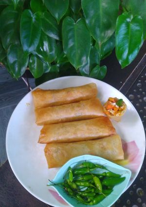 Foto resep Lumpia isi wortel ayam