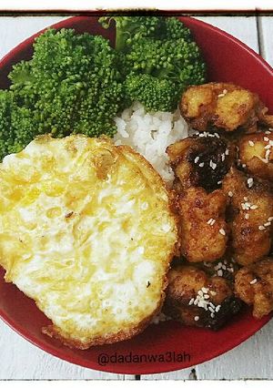 Foto resep Ayam Teriyaki Rice Bowl