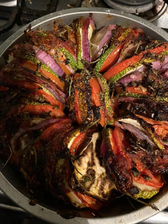 Una foto de Ratatouille (Confit Byaldi en verdad)