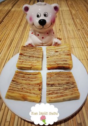 Foto resep Kue lapis susu