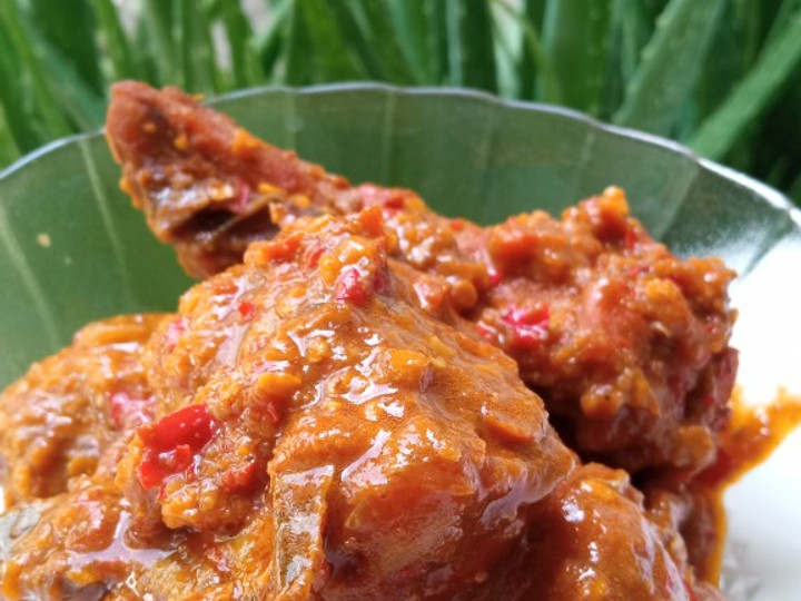 Langkah Mudah untuk Membuat Ayam bumbu pedas rica rica Anti Gagal