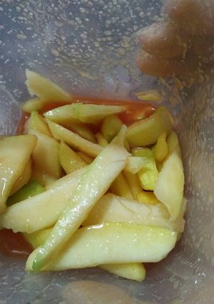Hình của món Xoài lắc.