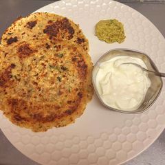 A picture of Aloo paratha (farali recipe).