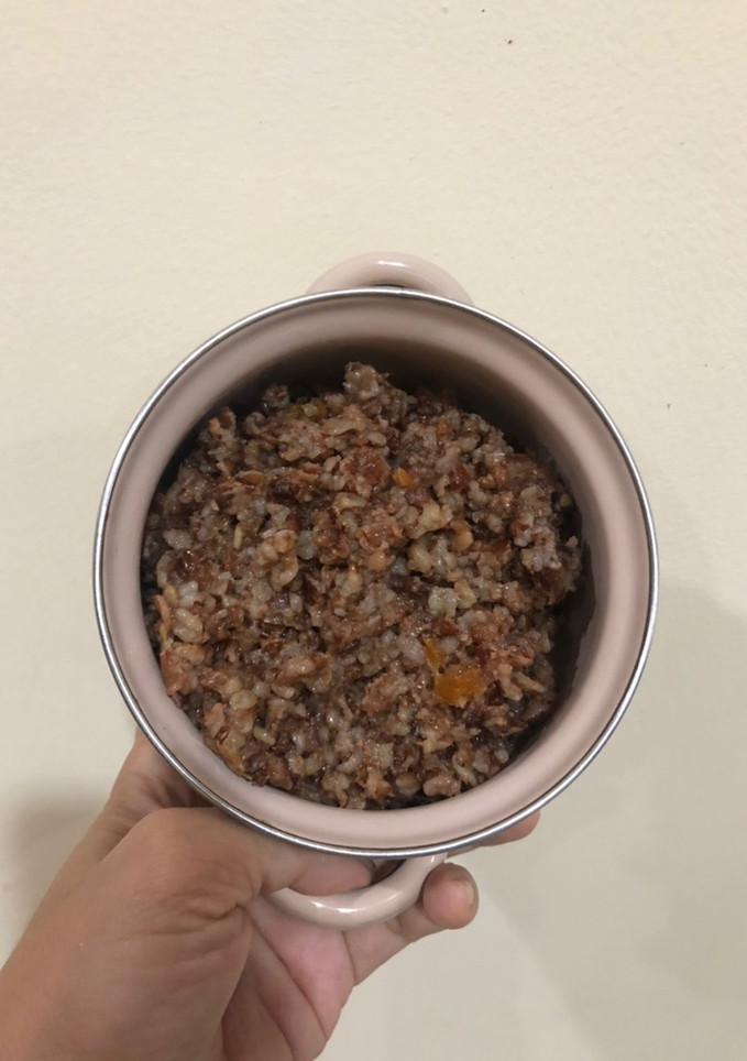 Foto resep Bubur daging sapi #MPASI anak 8-10 bulan