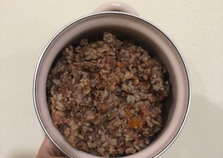 Cara membuat Bubur daging sapi MPASI anak 810 bulan RMPedia