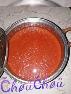 صورة لوصفة صلصة طماطم🍅
