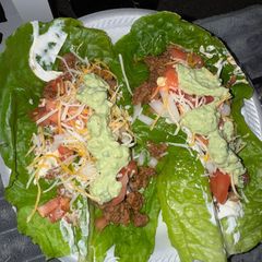 A picture of Low Carb Tacos.