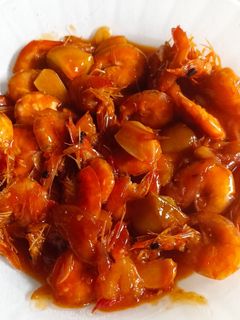 Foto resep Udang Tomat Hot Lava