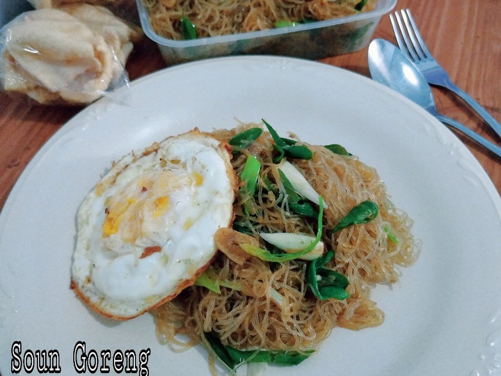 Resep Soun Goreng Cabe Hijau yang Lezat