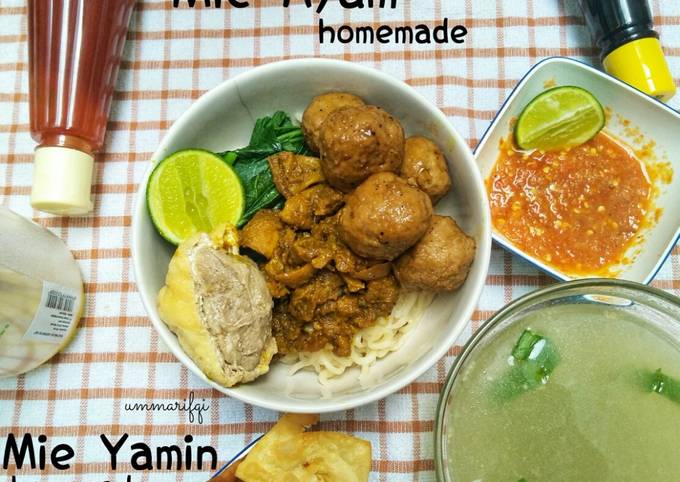 Mie Ayam & Mie Yamin homemade