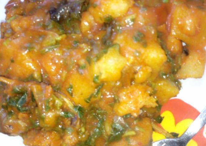 Recipe of Speedy Yam porrage