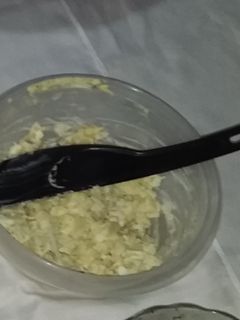 Una foto de Ensalada de papa con huevo y mayonesa a Leila😅❤