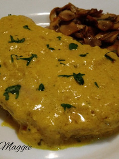 Una foto de Atún al curry
