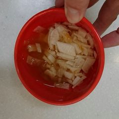 A picture of Homemade cough syrup recipe.