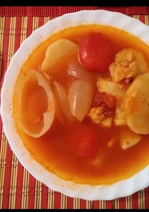 Foto principal de Patatas con bacalao. Fácil