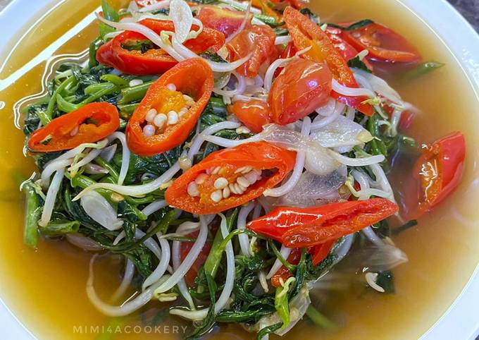 Resep Tumis Kangkung Tauge Oleh Mimi 4a Cookery Cookpad