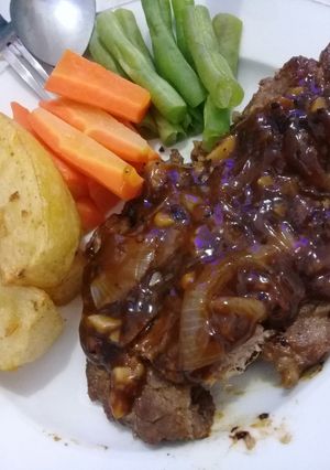 Foto resep Black paper Beef Steak