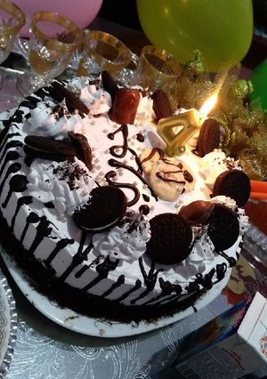 صورة لوصفة كيكه الاوريو 🎂