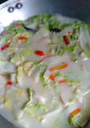 Foto resep SAWI PUTIH Kuah Santan