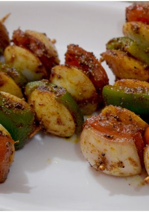 A picture of Idli Tikka - Leftover Idli Innovative.