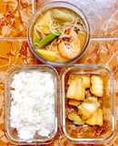 Cơm ngon nhà Huý 🏡: Khô cá dứa chiên - Canh chua tôm