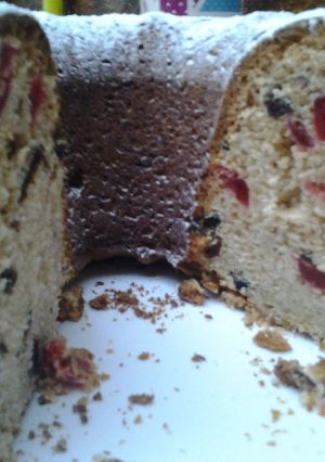 Una foto de Budin de Navidad