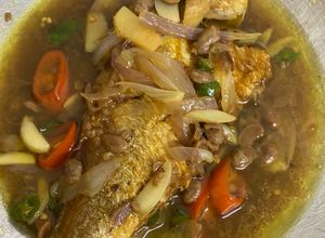 Gambar Ikan Kerisi Masak Tauchu / Taucu