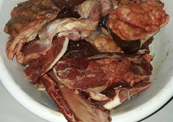 Bagaimana Membuat Sapi bumbu bawang simple yang Enak