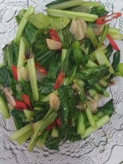 Foto resep Tumis sawi hijau