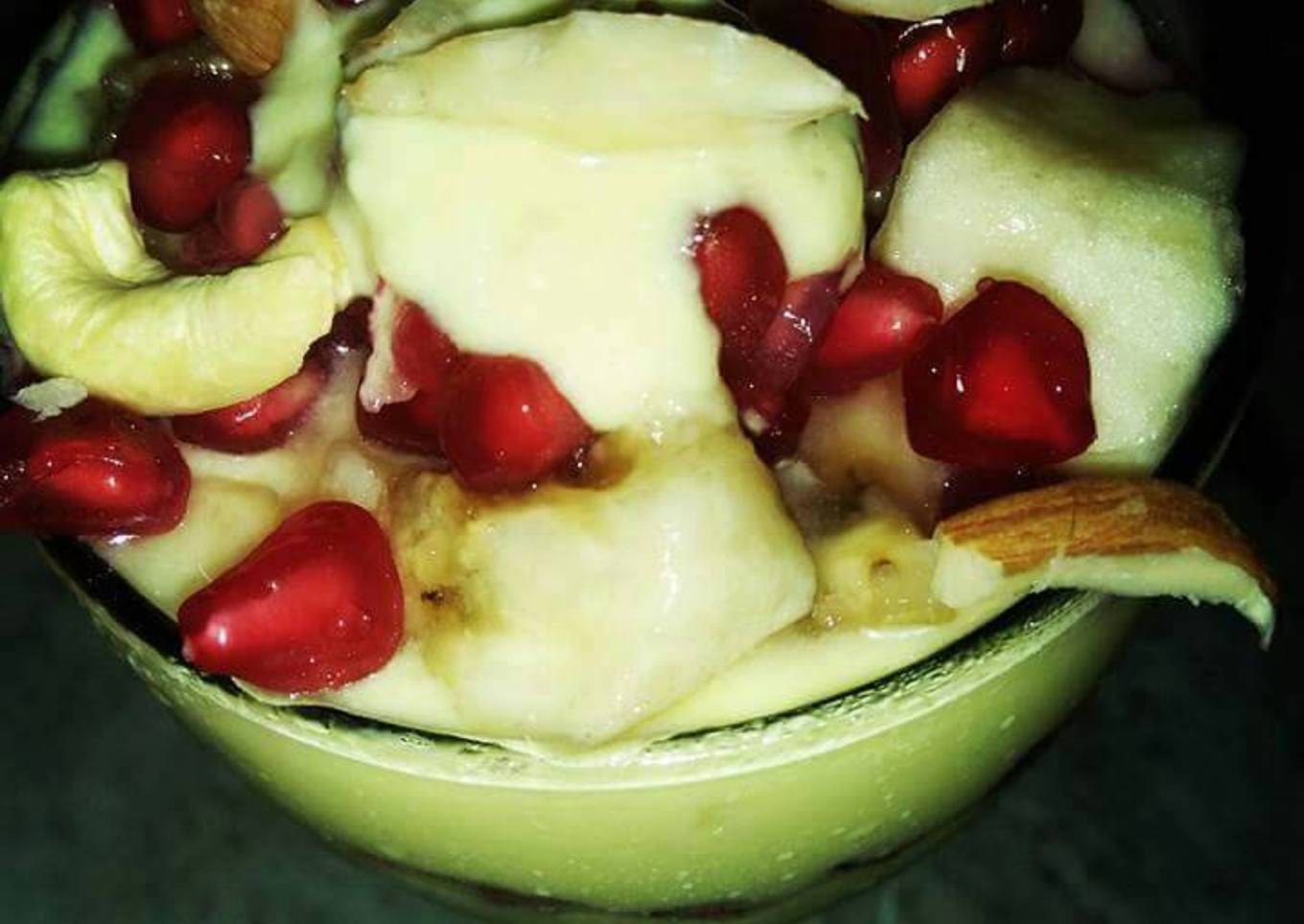 Fruit custard